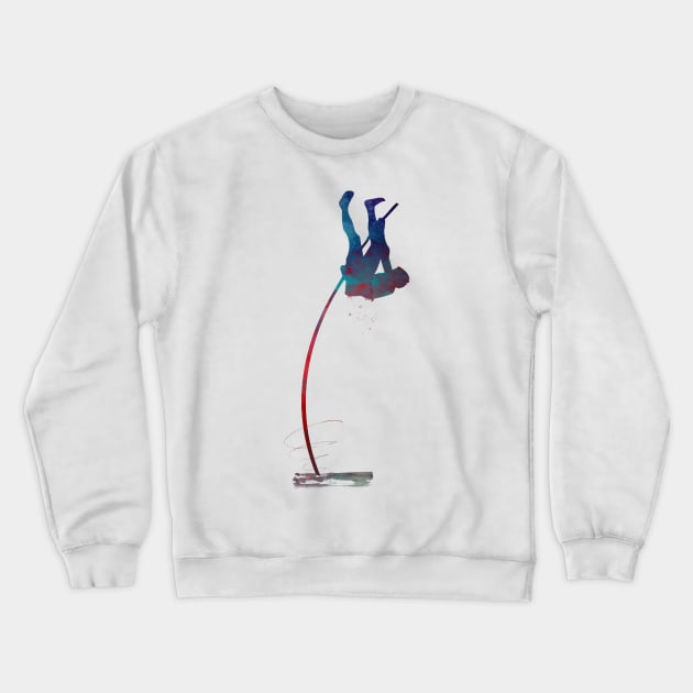 Pole vault #polevault #sport #athletics Crewneck Sweatshirt by JBJart